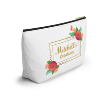 Load image into Gallery viewer, Mitchell's Creations White Project Bag