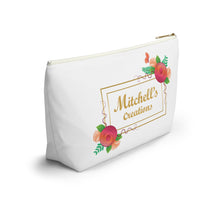 Load image into Gallery viewer, Mitchell's Creations White Project Bag