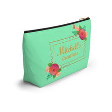 Load image into Gallery viewer, Mitchell&#39;s Creations Aqua Project Bag