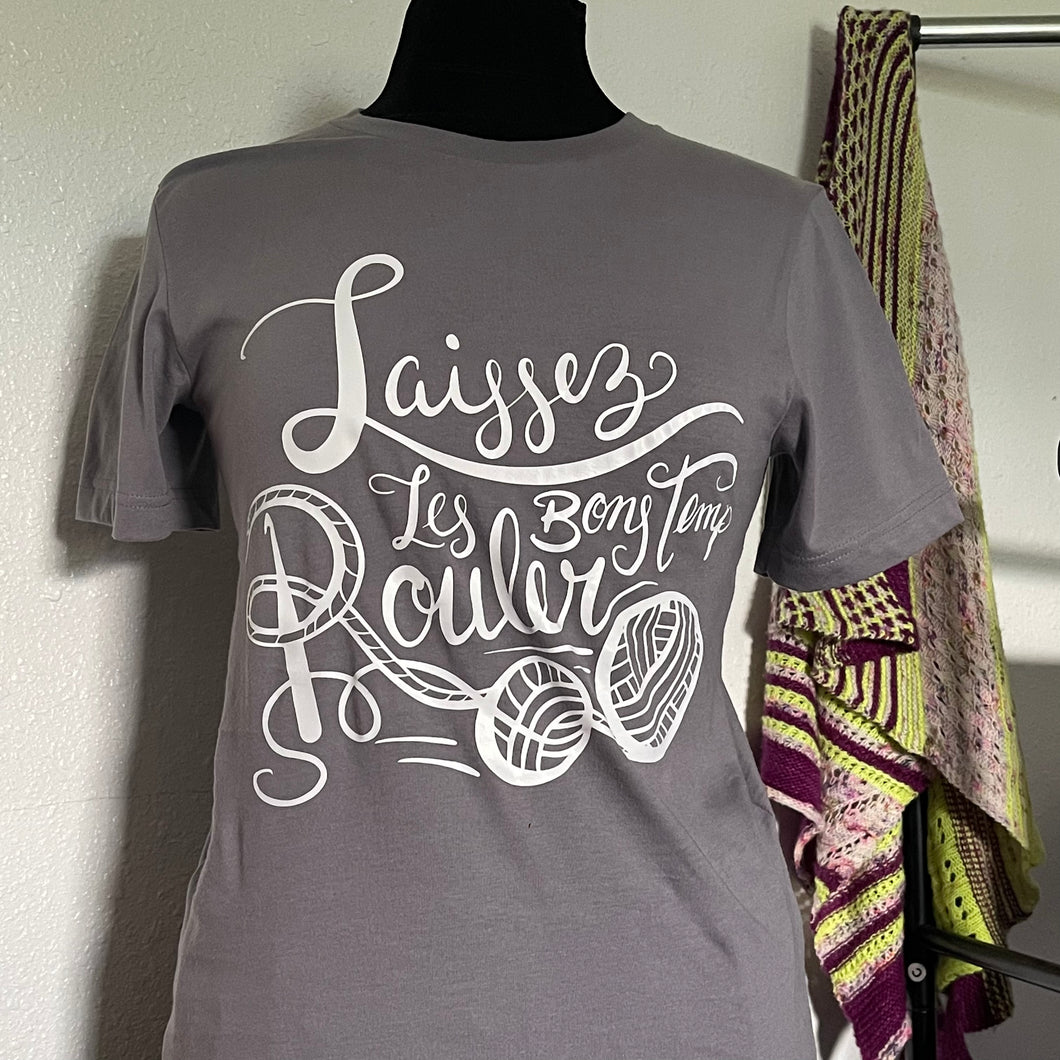 Lassez Les Bon Temp Rouler Crocheter T-Shirt