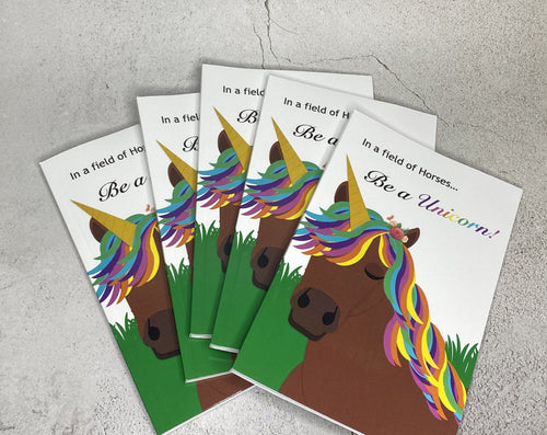 Be A Unicorn Yarn Journal