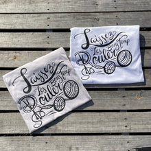 Load image into Gallery viewer, Lassez Les Bon Temp Rouler Knitter T-Shirt